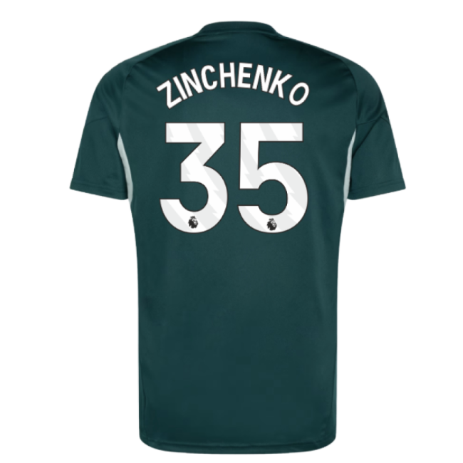 2025-2026 Arsenal Training Jersey (Aurora Ivy) (Zinchenko 35)
