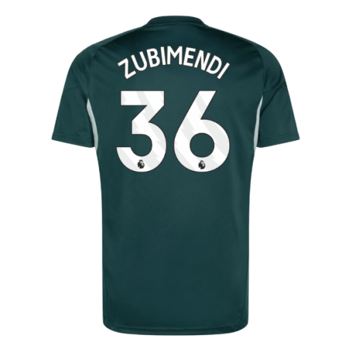 2025-2026 Arsenal Training Jersey (Aurora Ivy) (Zubimendi 36)