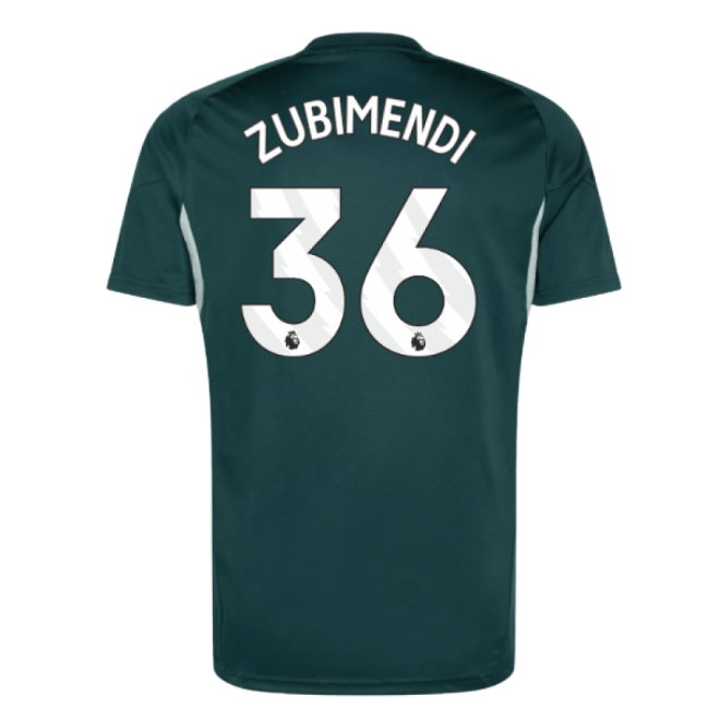 2025-2026 Arsenal Training Jersey (Aurora Ivy) (Zubimendi 36)