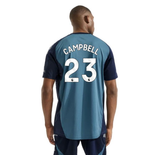 2025-2026 Arsenal Training Shirt (Blanch Blue) (Campbell 23)