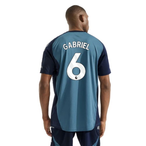 2025-2026 Arsenal Training Shirt (Blanch Blue) (Gabriel 6)