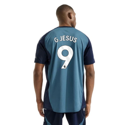 2025-2026 Arsenal Training Shirt (Blanch Blue) (G.Jesus 9)