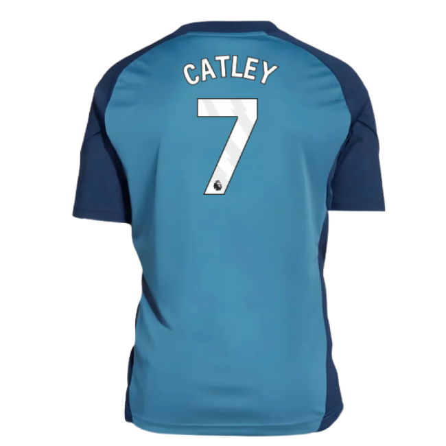 2025-2026 Arsenal Training Shirt (Blanch Blue) - Kids (Catley 7)