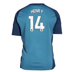 2025-2026 Arsenal Training Shirt (Blanch Blue) - Kids (Henry 14)