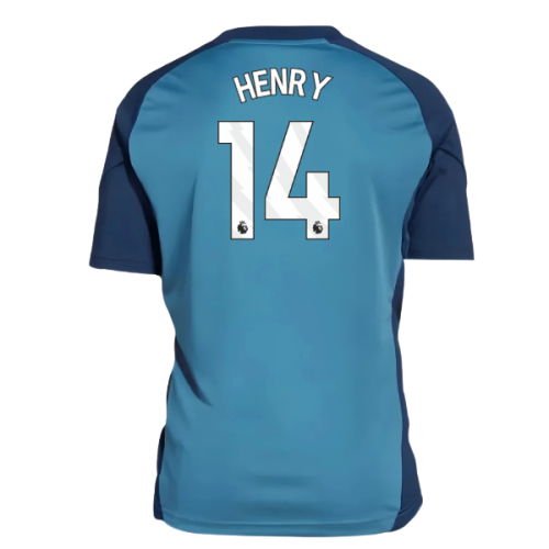 2025-2026 Arsenal Training Shirt (Blanch Blue) - Kids (Henry 14)
