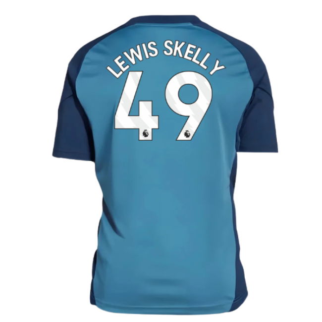 2025-2026 Arsenal Training Shirt (Blanch Blue) - Kids (Lewis Skelly 49)