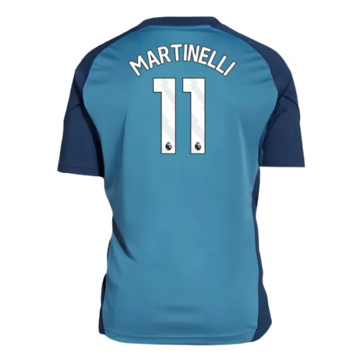 2025-2026 Arsenal Training Shirt (Blanch Blue) - Kids (Martinelli 11)