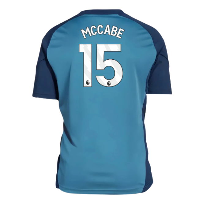 2025-2026 Arsenal Training Shirt (Blanch Blue) - Kids (McCabe 15)