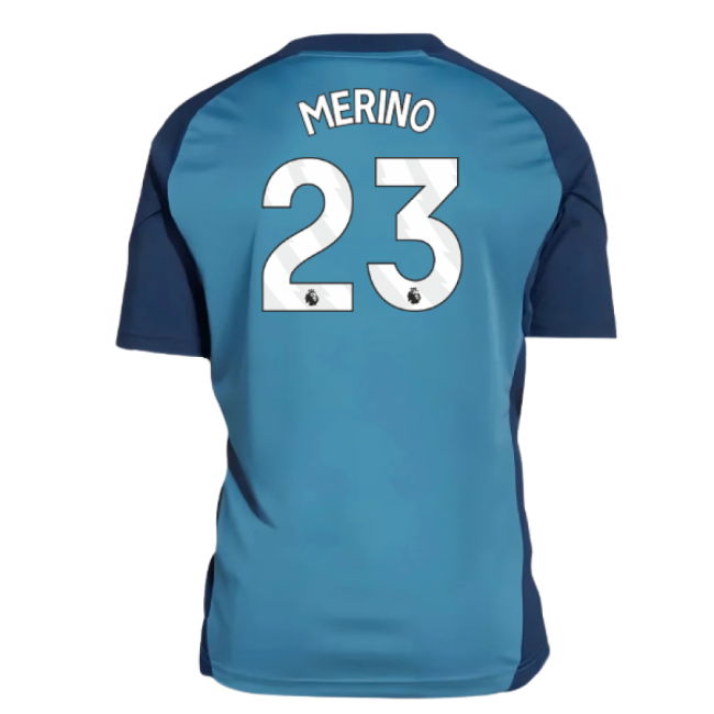 2025-2026 Arsenal Training Shirt (Blanch Blue) - Kids (Merino 23)