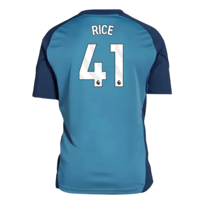 2025-2026 Arsenal Training Shirt (Blanch Blue) - Kids (Rice 41)