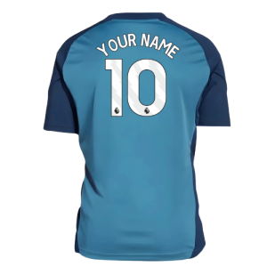 2025-2026 Arsenal Training Shirt (Blanch Blue) - Kids (Your Name)