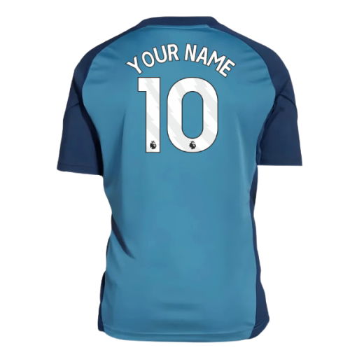 2025-2026 Arsenal Training Shirt (Blanch Blue) - Kids (Your Name)