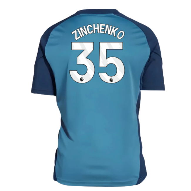 2025-2026 Arsenal Training Shirt (Blanch Blue) - Kids (Zinchenko 35)