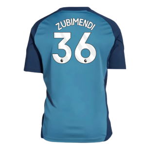 2025-2026 Arsenal Training Shirt (Blanch Blue) - Kids (Zubimendi 36)