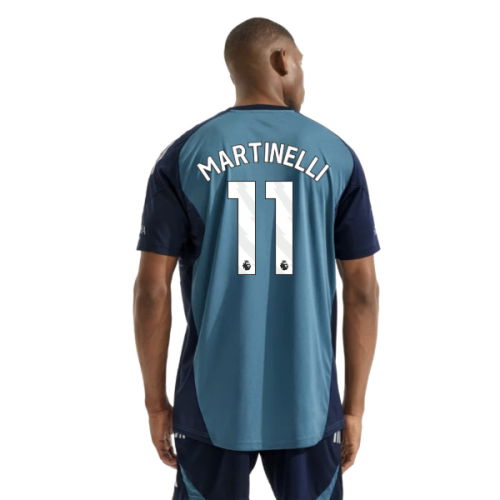 2025-2026 Arsenal Training Shirt (Blanch Blue) (Martinelli 11)