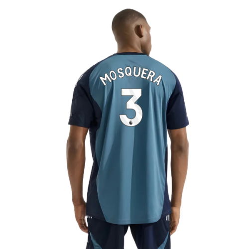 2025-2026 Arsenal Training Shirt (Blanch Blue) (Mosquera 3)