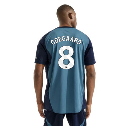 2025-2026 Arsenal Training Shirt (Blanch Blue) (Odegaard 8)