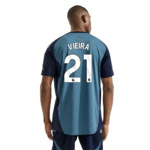 2025-2026 Arsenal Training Shirt (Blanch Blue) (Vieira 21)