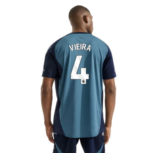 2025-2026 Arsenal Training Shirt (Blanch Blue) (Vieira 4)