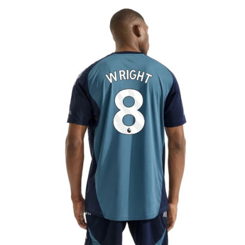 2025-2026 Arsenal Training Shirt (Blanch Blue) (Wright 8)