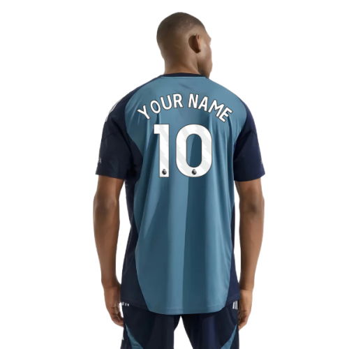 2025-2026 Arsenal Training Shirt (Blanch Blue) (Your Name)