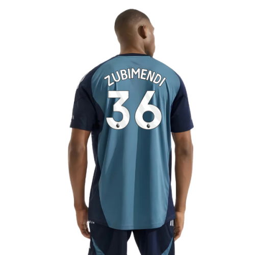 2025-2026 Arsenal Training Shirt (Blanch Blue) (Zubimendi 36)