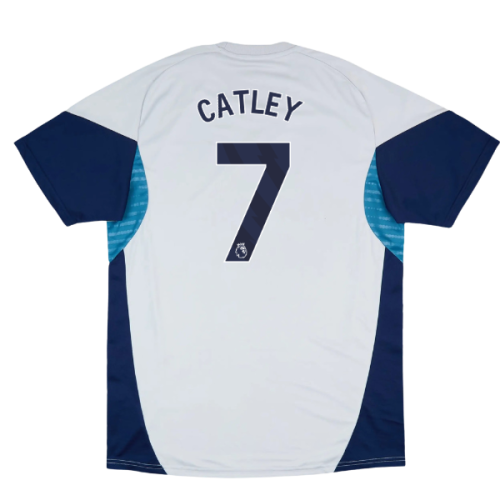 2025-2026 Arsenal Training Shirt (Grey Two) (Catley 7)