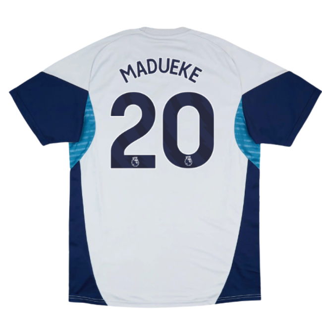 2025-2026 Arsenal Training Shirt (Grey Two) (Madueke 20)