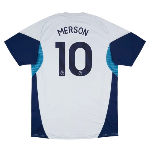 2025-2026 Arsenal Training Shirt (Grey Two) (Merson 10)