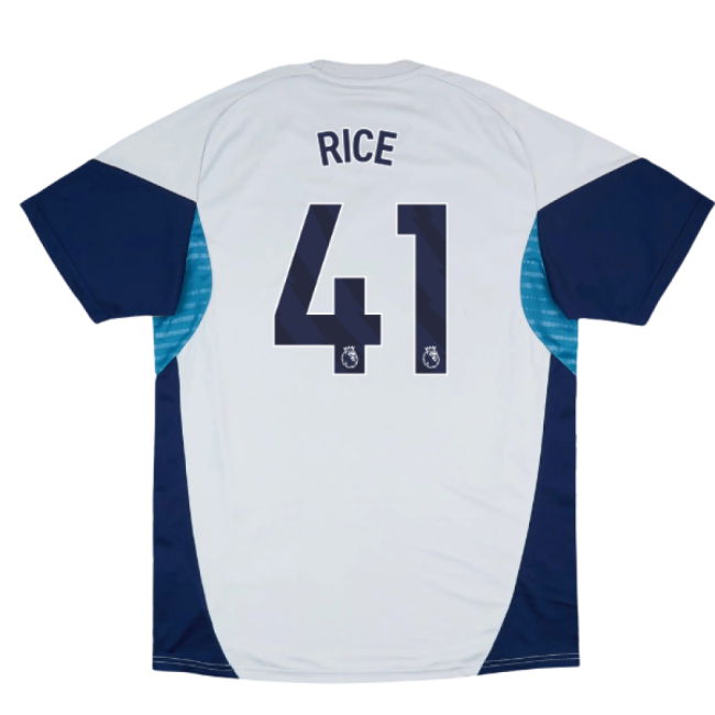 2025-2026 Arsenal Training Shirt (Grey Two) (Rice 41)