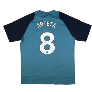 2025-2026 Arsenal Training Tee (Blanch Blue) (Arteta 8)
