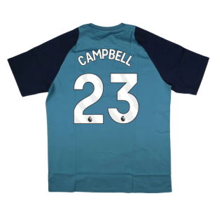 2025-2026 Arsenal Training Tee (Blanch Blue) (Campbell 23)