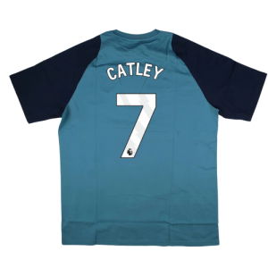 2025-2026 Arsenal Training Tee (Blanch Blue) (Catley 7)