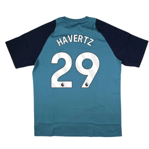 2025-2026 Arsenal Training Tee (Blanch Blue) (Havertz 29)