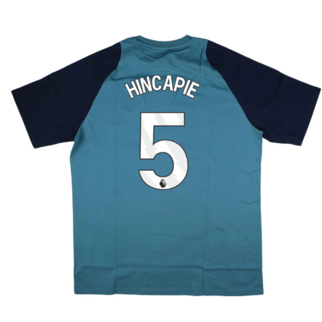 2025-2026 Arsenal Training Tee (Blanch Blue) (Hincapie 5)
