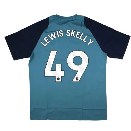 2025-2026 Arsenal Training Tee (Blanch Blue) (Lewis Skelly 49)