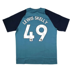 2025-2026 Arsenal Training Tee (Blanch Blue) (Lewis Skelly 49)
