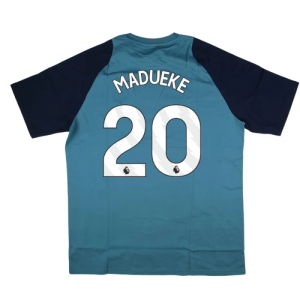 2025-2026 Arsenal Training Tee (Blanch Blue) (Madueke 20)