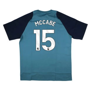 2025-2026 Arsenal Training Tee (Blanch Blue) (McCabe 15)