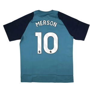2025-2026 Arsenal Training Tee (Blanch Blue) (Merson 10)