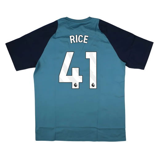 2025-2026 Arsenal Training Tee (Blanch Blue) (Rice 41)