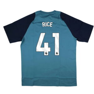 2025-2026 Arsenal Training Tee (Blanch Blue) (Rice 41)