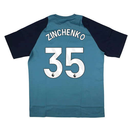 2025-2026 Arsenal Training Tee (Blanch Blue) (Zinchenko 35)