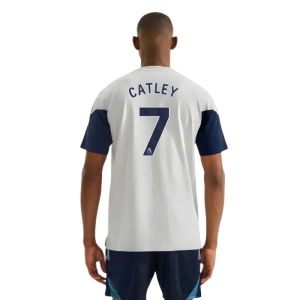 2025-2026 Arsenal Training Tee (Grey) (Catley 7)