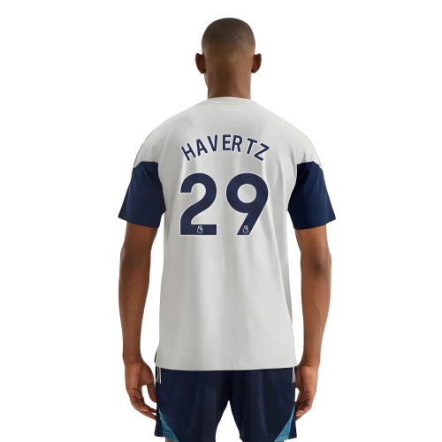 2025-2026 Arsenal Training Tee (Grey) (Havertz 29)