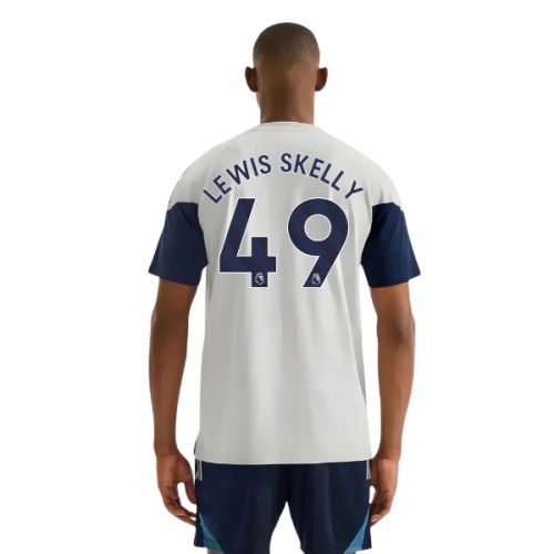 2025-2026 Arsenal Training Tee (Grey) (Lewis Skelly 49)
