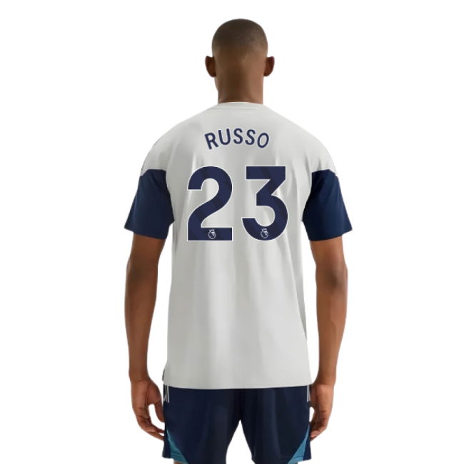 2025-2026 Arsenal Training Tee (Grey) (Russo 23)