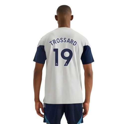 2025-2026 Arsenal Training Tee (Grey) (Trossard 19)