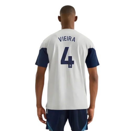 2025-2026 Arsenal Training Tee (Grey) (Vieira 4)