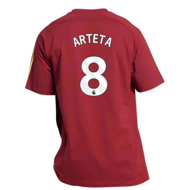 2025-2026 Arsenal UBP Tee (Noble Maroon) (Arteta 8)